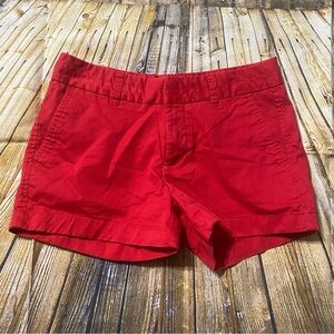 Khakis By Gap Red City 3 Inch Cotton Stretch Chino Shorts